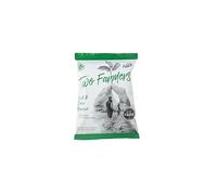 Two Farmers Crisps, Salt & Cider Vinegar Hand Cooked Crisps, Vegan and Vegetarian, Gluten Free, 100% Compostable Bags, 24 x 40g