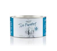 Two Farmers Crisps, Salt & Cider Vinegar Hand Cooked Crisps, Vegan and Vegetarian, Gluten Free, 100% Recycable Tins, 2 x 500g