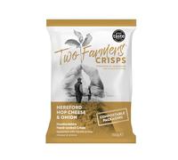 Two Farmers - Hereford Hop Cheese & Onion Hand Cooked Crisps, 12 x 150g