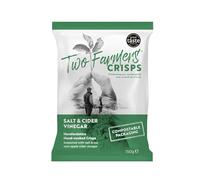 Two Farmers - Salt & Cider Vinegar Hand Cooked Crisps, 12 x 150g