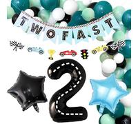 Two Fast Birthday Decorations Two Fast Banner Growing Up Two Fast Birthday Decor Second Birthday Decorations Boy