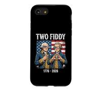 Two Fiddy 1776-2026 Founding Fathers USA Flag Case for iPhone SE (2020) / 7/8