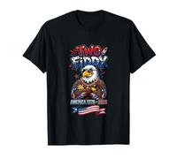 Two Fiddy Eagle 1776-2026 - Funny America 250th Anniversary T-Shirt