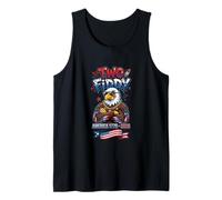 Two Fiddy Eagle 1776-2026 - Funny America 250th Anniversary Tank Top