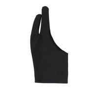 Two Finger Anti-fouling Glove for Artist Drawing/Pen Graphic Tablet Pad Black UK