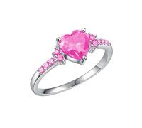 Two Finger Rings Silver Geometric Zircon Ring And Simple Design Shining Jewellery That Highlights Modern Style And Charm Perfect For Mothers And Friends Rings Silver Men, B, Zinc alloy, No Gemstone