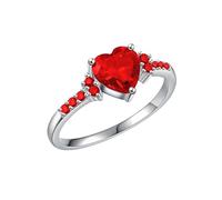 Two Finger Rings Silver Geometric Zircon Ring And Simple Design Shining Jewellery That Highlights Modern Style And Charm Perfect For Mothers And Friends Rings Silver Men, H, Zinc alloy, No Gemstone