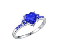 Two Finger Rings Silver Geometric Zircon Ring And Simple Design Shining Jewellery That Highlights Modern Style And Charm Perfect For Mothers And Friends Rings Silver Men, B, Zinc alloy, No Gemstone