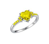 Two Finger Rings Silver Geometric Zircon Ring And Simple Design Shining Jewellery That Highlights Modern Style And Charm Perfect For Mothers And Friends Rings Silver Men, C, Zinc alloy, No Gemstone
