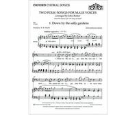 [(Two Folk-Songs for Male Voices from the Sprig of Thyme: Vocal Score)] [Author: John Rutter] published on (April, 1994)