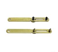 Two-Foot Back Opener Tool Adjustable Spanner Wrench for 40mm 50mm Screw Down Backs with 6 Grooves Metal Repair Kit for Watchmakers and Hobbyists UK(A)