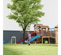 HOMCOM Two Football Goal Nets, Foldable Outdoor Sport Training Equipment, for Adults, Teens, with Carrying Bag, Yellow