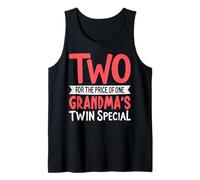 Two for The Price of One Grandma's Twin Special Twin Grandma Tank Top