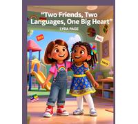 Two Friends, Two Languages, One Big Heart: A Bilingual Children’s Book About Friendship, School, Diversity, and Learning New Words Together