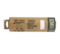 TWO FUSSY BLOKES Premium Quality 9" x 1.75" Microfibre Roller Sleeve Semi-Smooth 10mm Nap