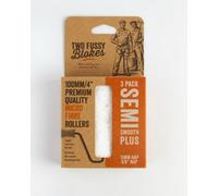 Two Fussy Blokes Semi Smooth Plus Roller Refill Sleeves 4" (100mm) - 3 Pack