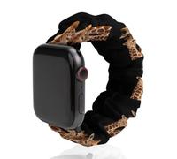 Two Giraffes with Long Necks Elastic Smartwatch Replacement Bands