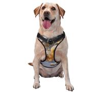 Two Gold Balls On A Christmas Tree No Pull Dog Harness Adjustable Reflective Oxford Easy Control Medium Large Dog Harness