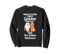 Two Golden Retrievers Sweatshirt