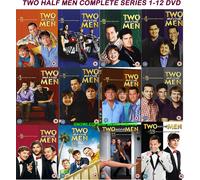 TWO HALF MEN COMPLETE SERIES 1-12 DVD Season 1 2 3 4 5 6 7 8 9 1 0 11 12 UK Rele