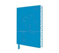 Two Happy Cats 2026 Artisan Art Vegan Leather Diary Planner - Page to View with Notes