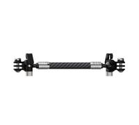 Two Head Fast Release Camera Extension Rod for Action Cameras Adjustable Length Lightweight Portable Design Quick Release Tripod Mount