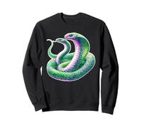 Two-Headed King Cobra Snake Serpent Sweatshirt