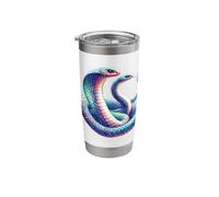 Two-Headed Snake x Cobra Snake Serpent x King Cobra Stainless Steel Insulated Tumbler
