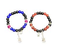 Two Hearts Couple Magnet Bracelet Spider Charm Matching Wrist Rope Jewelry Halloween Party Costume Accessories Closure Bracelet