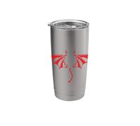 Two Hearts, One Flame Partner Design Stainless Steel Insulated Tumbler
