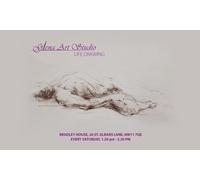 Two-hour tutored Life Drawing art class for one (group class)