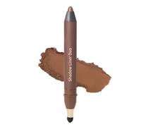 Two-In-One Eyeliner And Eyeshadow, Waterproof And Smudge-Proof Two-Color Eyeshadow Stick With A Blending Brush For Easy Smoky Or Natural Eye Looks (Color 5)