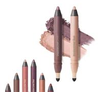 Two-in-one eyeliner and eyeshadow, waterproof crayon-based highlighter, long-lasting, smudge-resistant, smooth, easy-to-apply color