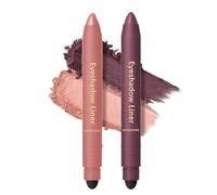 Two-in-one eyeshadow and eyeliner, waterproof cream eyeshadow, smudge-proof highlighter, versatile and long-lasting, creates multi-dimensional eye looks