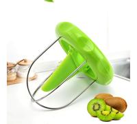 Two-in-One Kiwi & Dragon Fruit Peeler, Slicer & Scraper Tool - Green