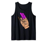 Two In The Pink One In The Stink Funny Shocker Inappropriate Tank Top