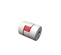 Two-jaw D14L22 Coupler D14 L22 Aluminum Plum Flexible Shaft BW Coupling Motor Connector Solid Rubber Pad / 6/6.35/8/10 / Mm(3x6.35)
