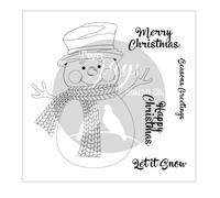 Two Jays Stamps - Cute Snowman (5pcs) - John Next Door