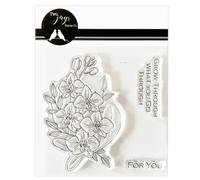 Two Jays Stamps - John Next Door - Orchid (3pcs)