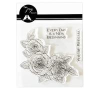 Two Jays Stamps - John Next Door - Rambling Rose (3pcs)