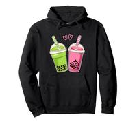 Two Kawaii Boba Tea Bubble Tea Pullover Hoodie