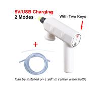 (two keys set A) Electric Plant Sprayer USB Rechargeable Automatic Watering Fogger 2 Spray Modes Electric Garden Sprayer Home Garden Cleaning