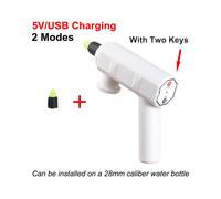 (two keys set C) Electric Plant Sprayer USB Rechargeable Automatic Watering Fogger 2 Spray Modes Electric Garden Sprayer Home Garden Cleaning