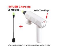 (two keys set D) Electric Plant Sprayer USB Rechargeable Automatic Watering Fogger 2 Spray Modes Electric Garden Sprayer Home Garden Cleaning