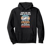 Two Kinds of People Funny Cruise Vacation Design Pullover Hoodie