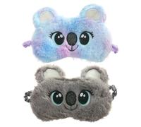 Two Koala Sleep Eye Masks, Cute Cartoon Eye Masks, Soft Plush Shading Eye Masks, Common Men and Women, Interesting Sleep Eye Masks, Nap Eye Masks