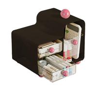 Two Layer Teas Bag Storage Solution Drawer Styles Box For Coffee Creamer And Condiments Elegant Cosmetics Holder Teas Enthusiast Drawer Organiser For Home