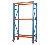 Two Level Mobile Tyre Rack 200kg Capacity Per Level - Sealey STR007 New