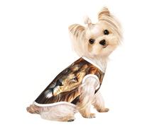 Two Lions Cute Dog Clothes,Dog T Shirt for Small Dogs Girl Boy.Pet Pullover Jumper,Cat Clothes,Suitable for Small Pets