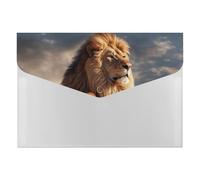 Two Lions File Organizer for Office,6 Pockets Expanding File Folder, Portable Accordion Folders for Desktop, Waterproof Paper Bill Receipt Organizer for Business